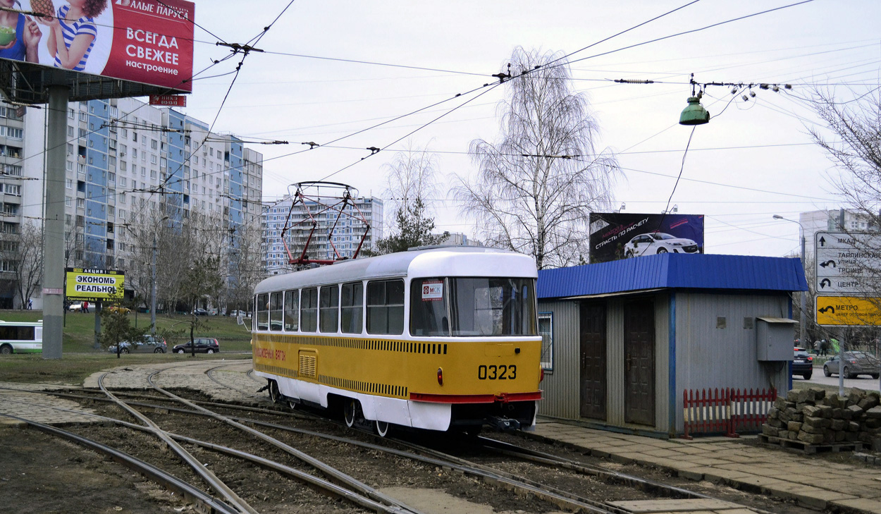 Moscow, Tatra T3SU № 0323