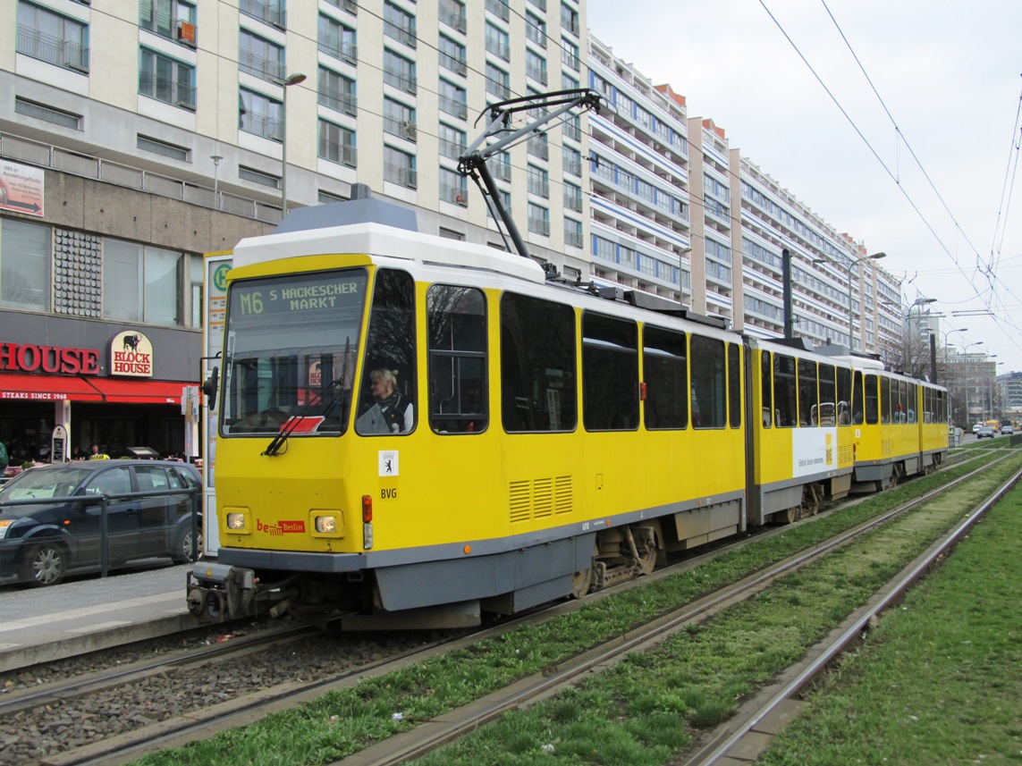 Berlin, Tatra KT4DM № 6110