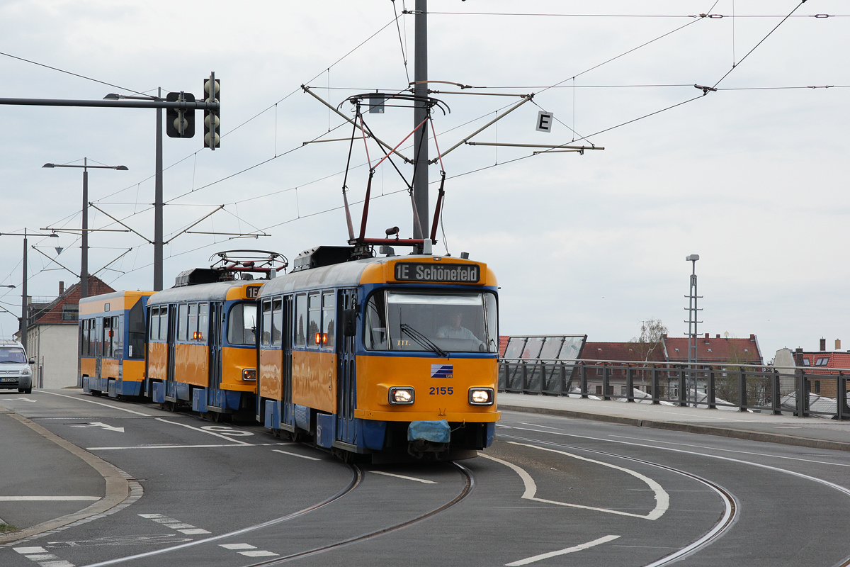 Leipzig, Tatra T4D-M1 # 2155