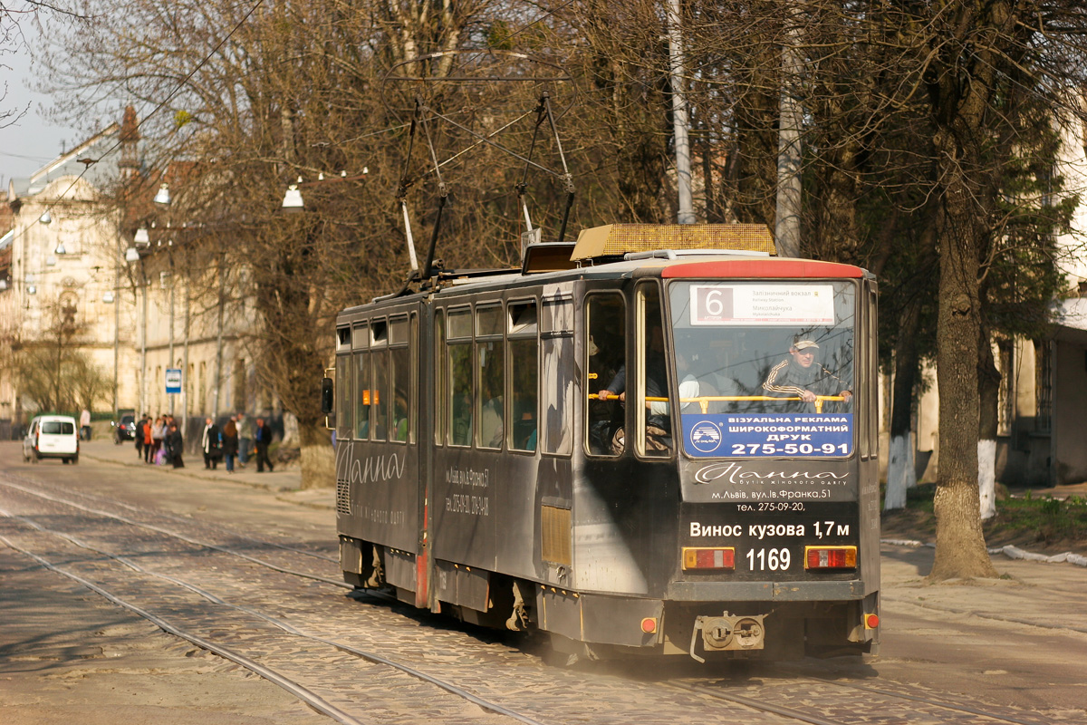 Львов, Tatra KT4D № 1169