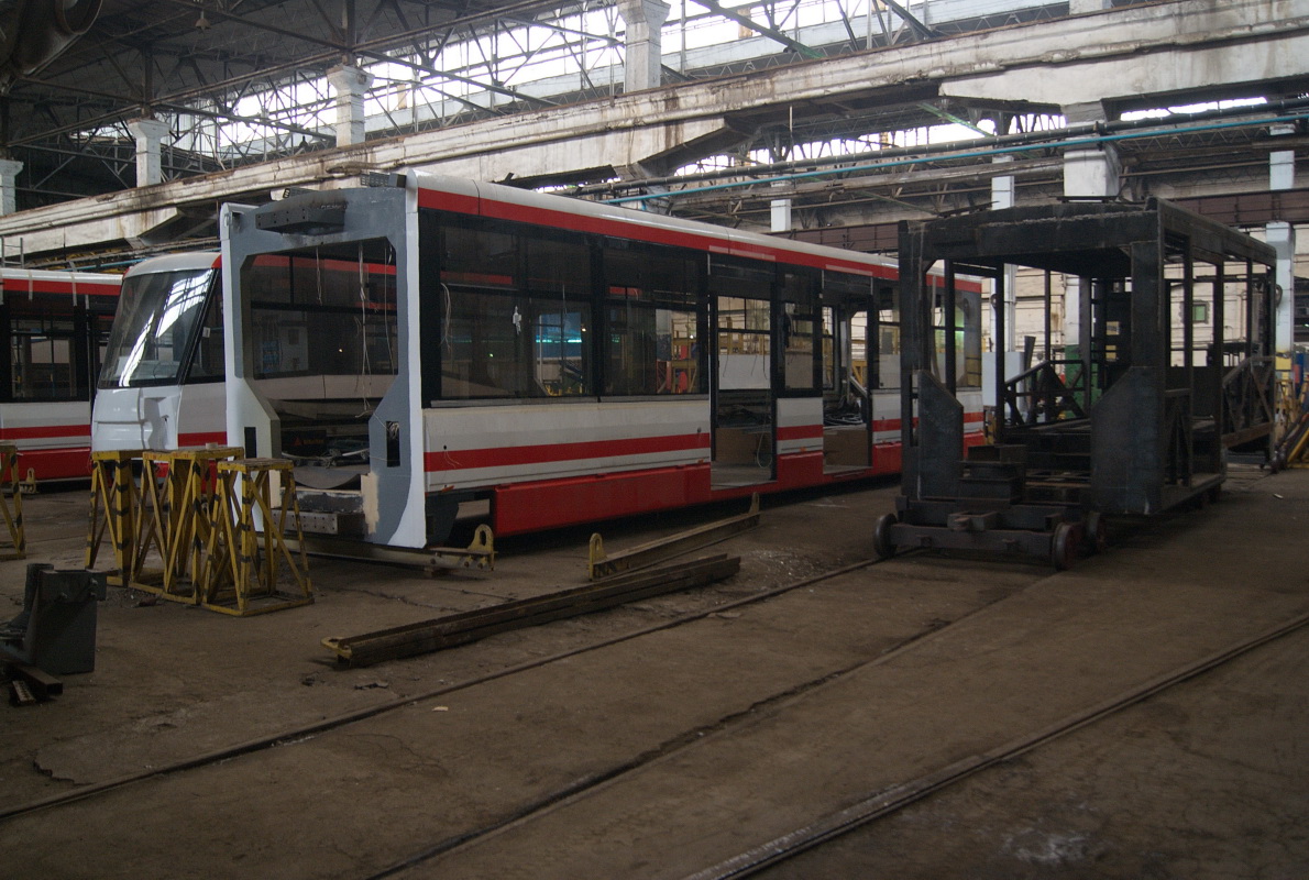 Saint-Pétersbourg, 71-154 (LVS-2009) N°. зав. 11; Saint-Pétersbourg — New PTMZ trams