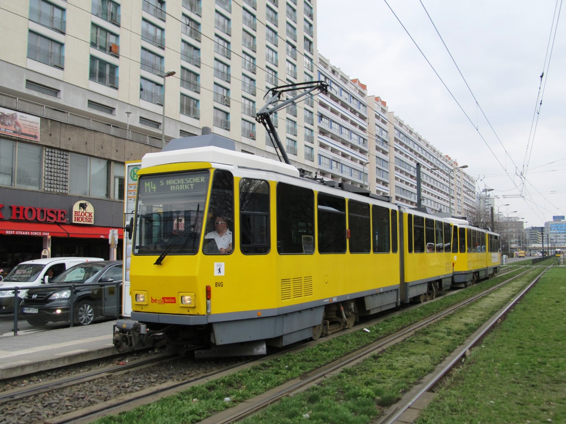 Berlin, Tatra KT4DM № 6052