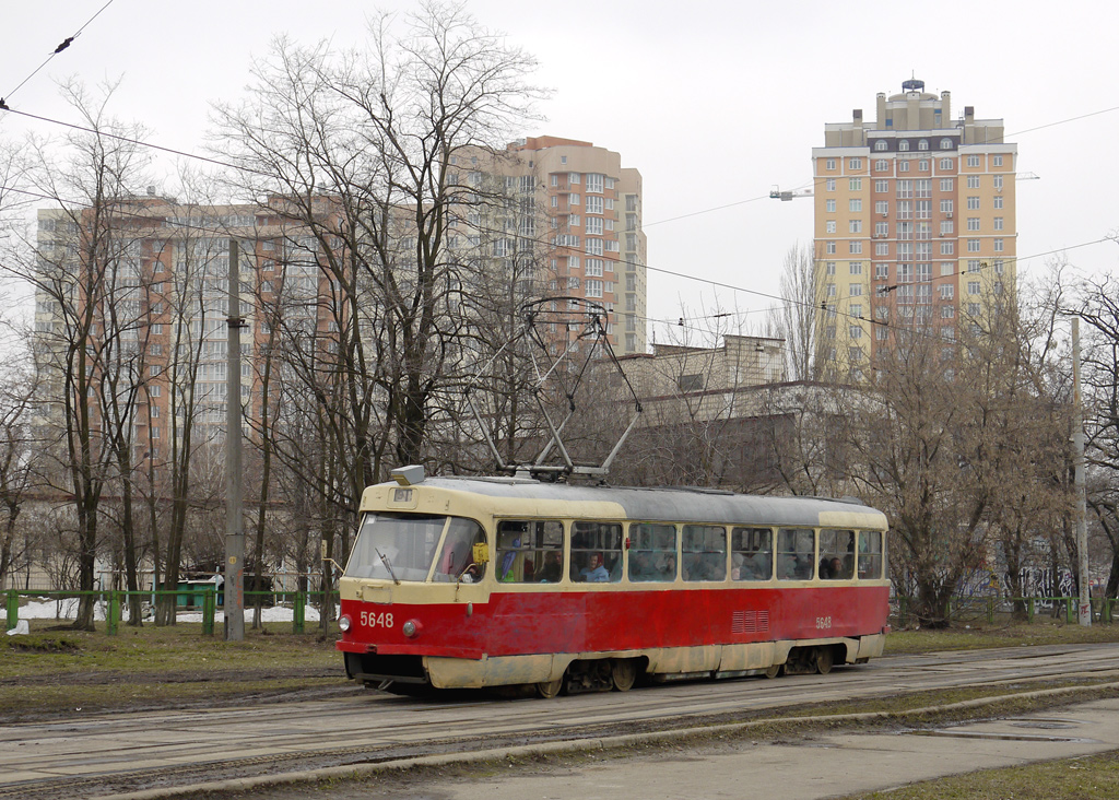 Kiev, Tatra T3SU N°. 5648