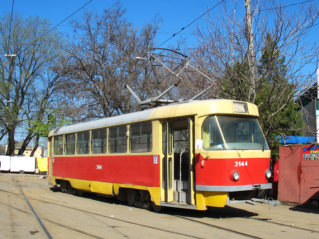 Одесса, Tatra T3SU (двухдверная) № 3144