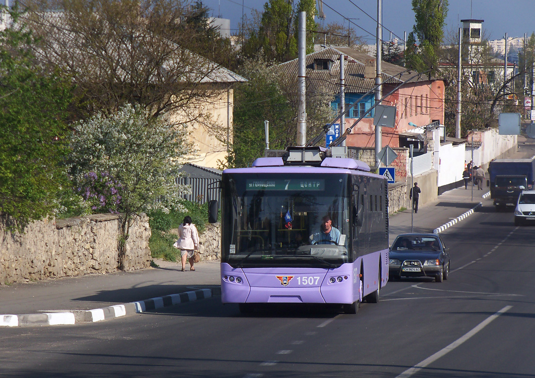 Севастополь, ЛАЗ E183A1 № 1507