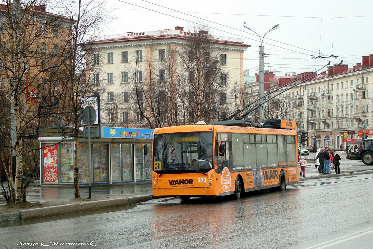 Мурманск, Тролза-5265.00 «Мегаполис» № 273