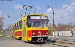 Kursk, Tatra T6B5SU č. 061; Kursk — 27.04.2013 Tram arent “Solovinye pokatushki”