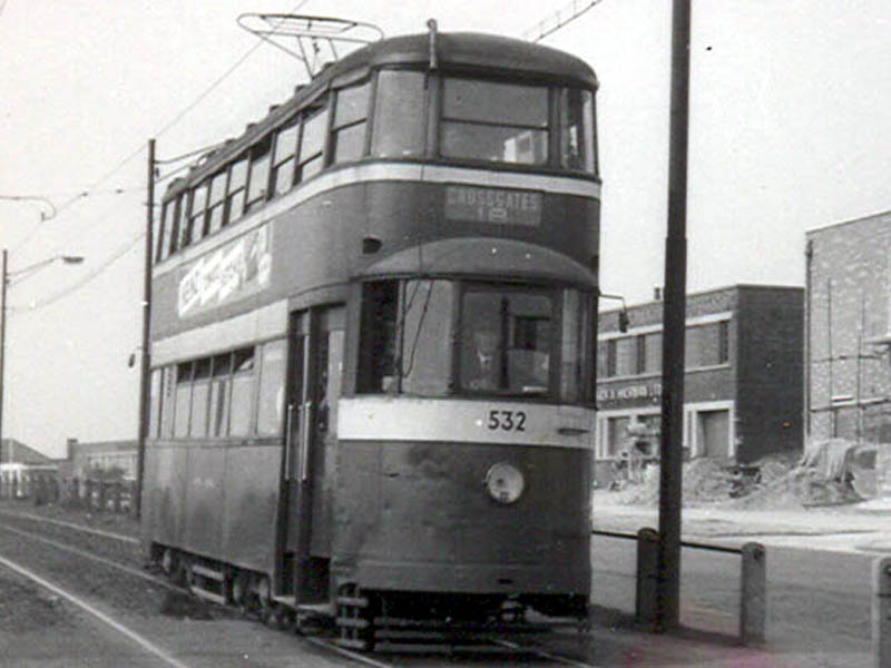 Leeds, UCC Feltham tram # 532