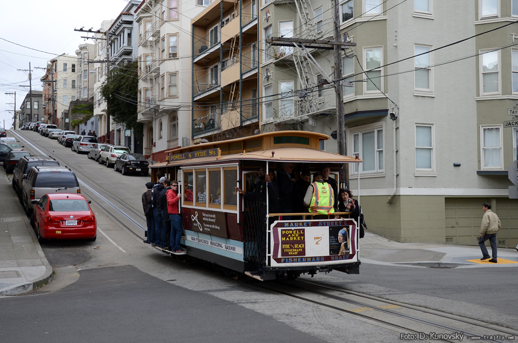 San Francisco Bay Area, Carter cable car Nr. 7