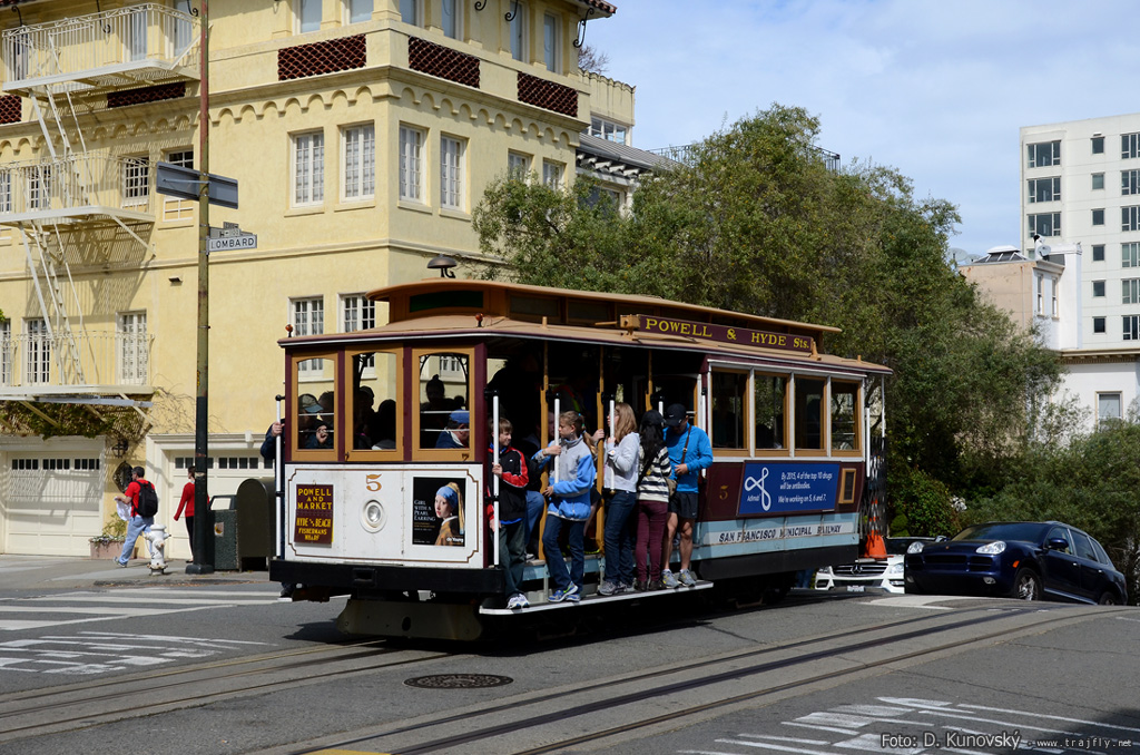 San Francisco Bay Area, Carter cable car № 5