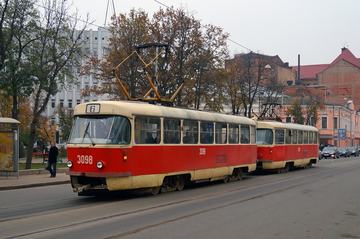 Харьков, Tatra T3SU № 3098