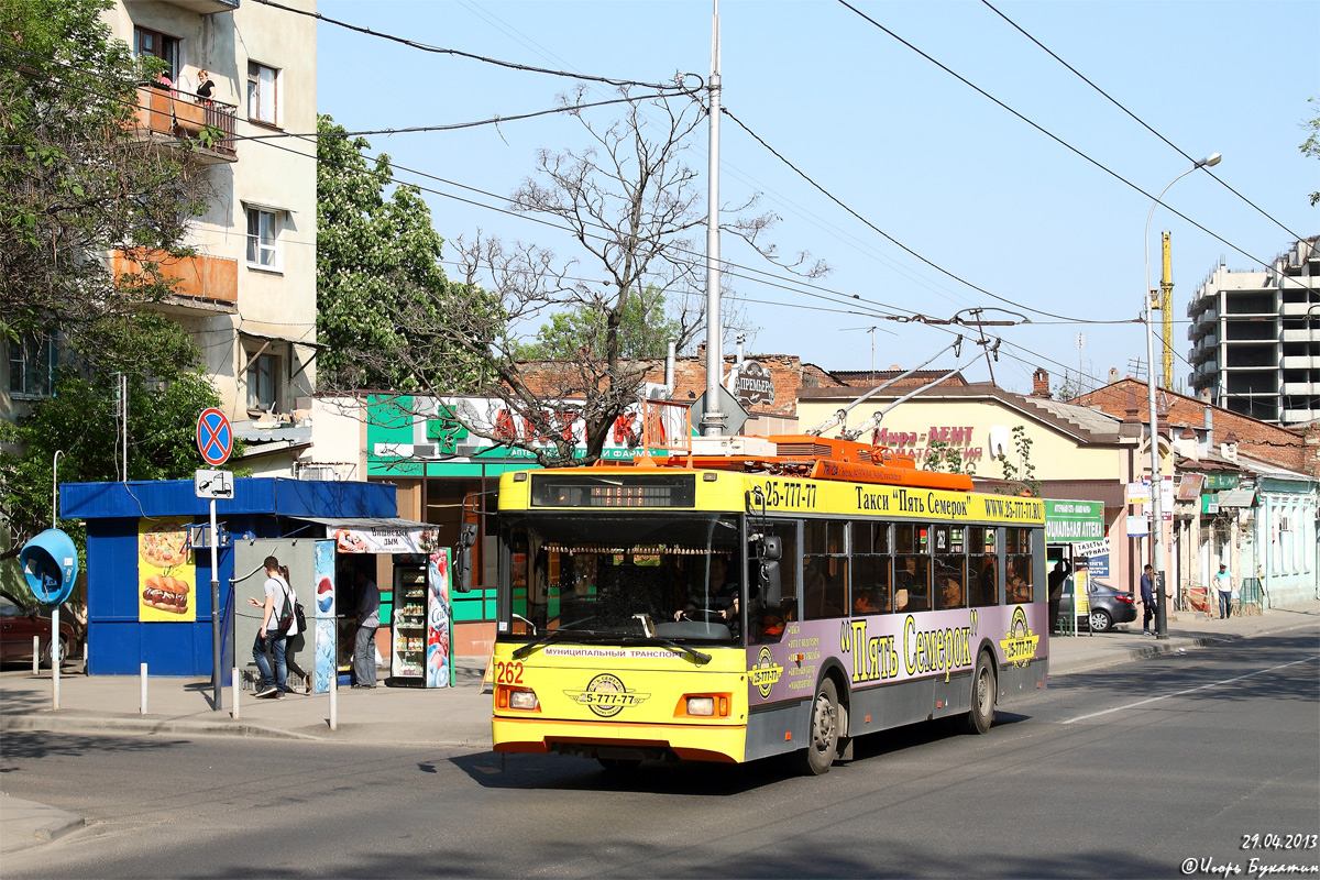 Krasnodar, Trolza-5275.07 “Optima” Nr. 262