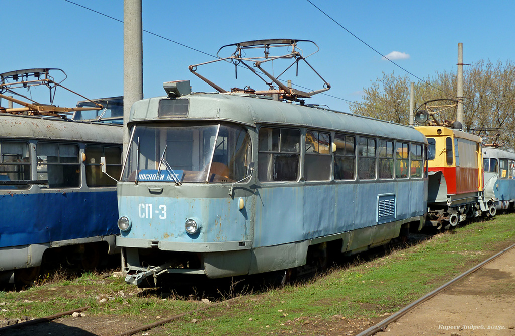 Oryol, Tatra T3SU # СП-3; Oryol — Tram depot named by Y. Vitas