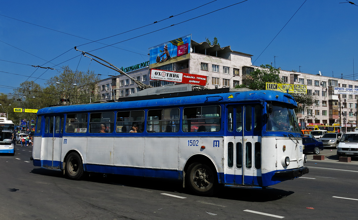 Кримски тролейбус, Škoda 9Tr19 № 1502