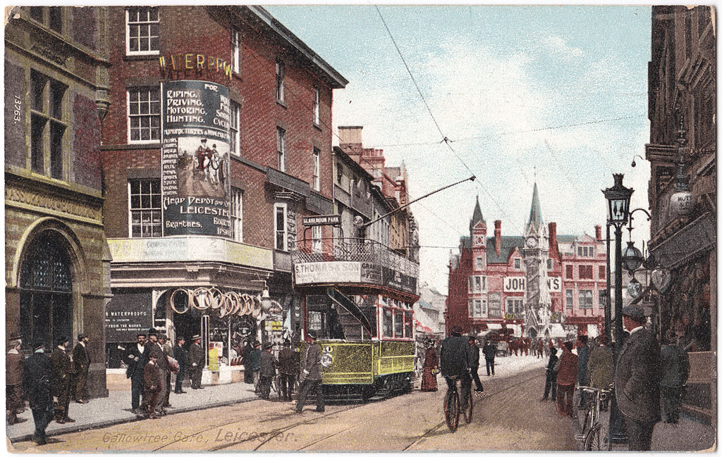 Leicester, ER&TCW 2-axle motor car # 10