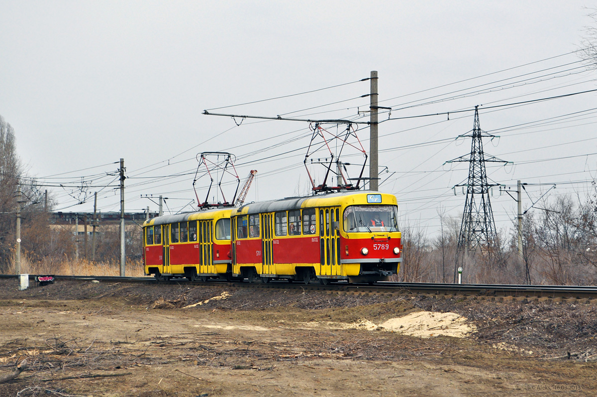 Volgograd, Tatra T3SU N°. 5789; Volgograd, Tatra T3SU N°. 5790
