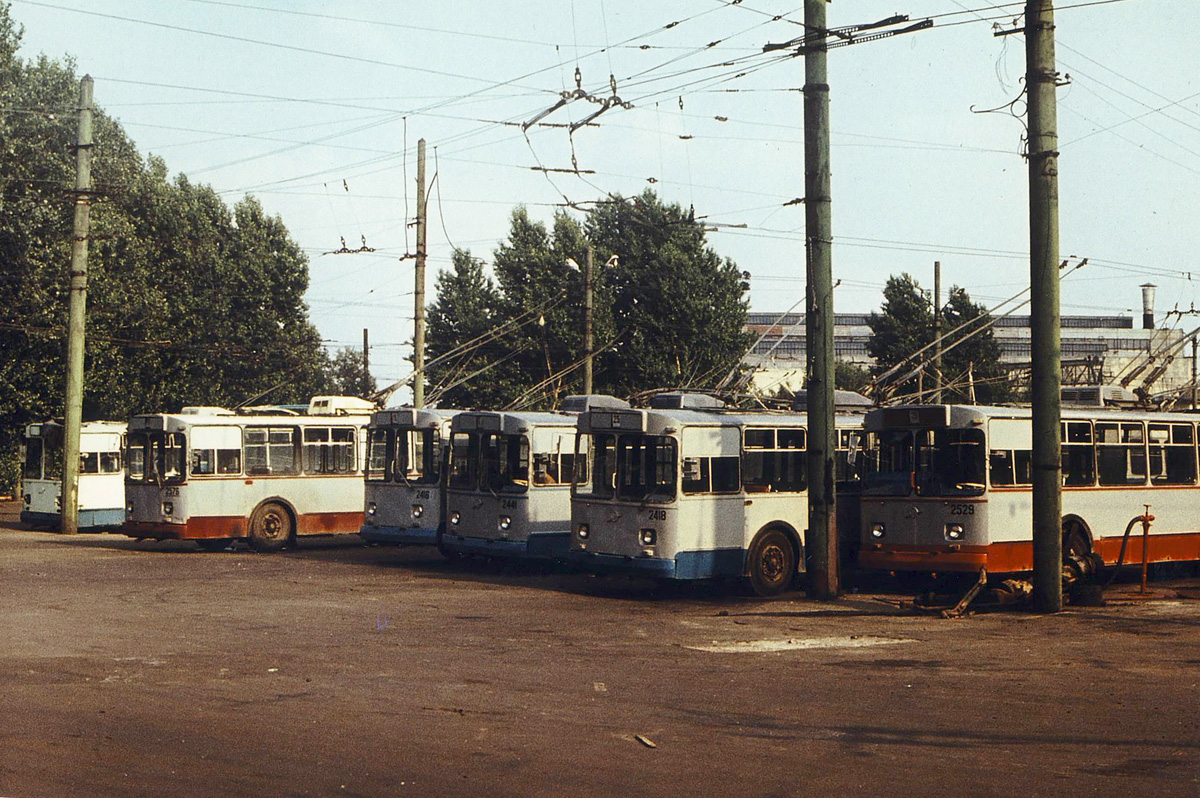 Спб троллейбусный парк