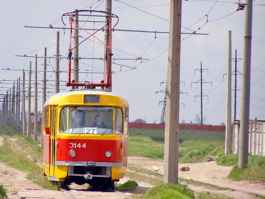 Odessa, Tatra T3SU (2-door) N°. 3144