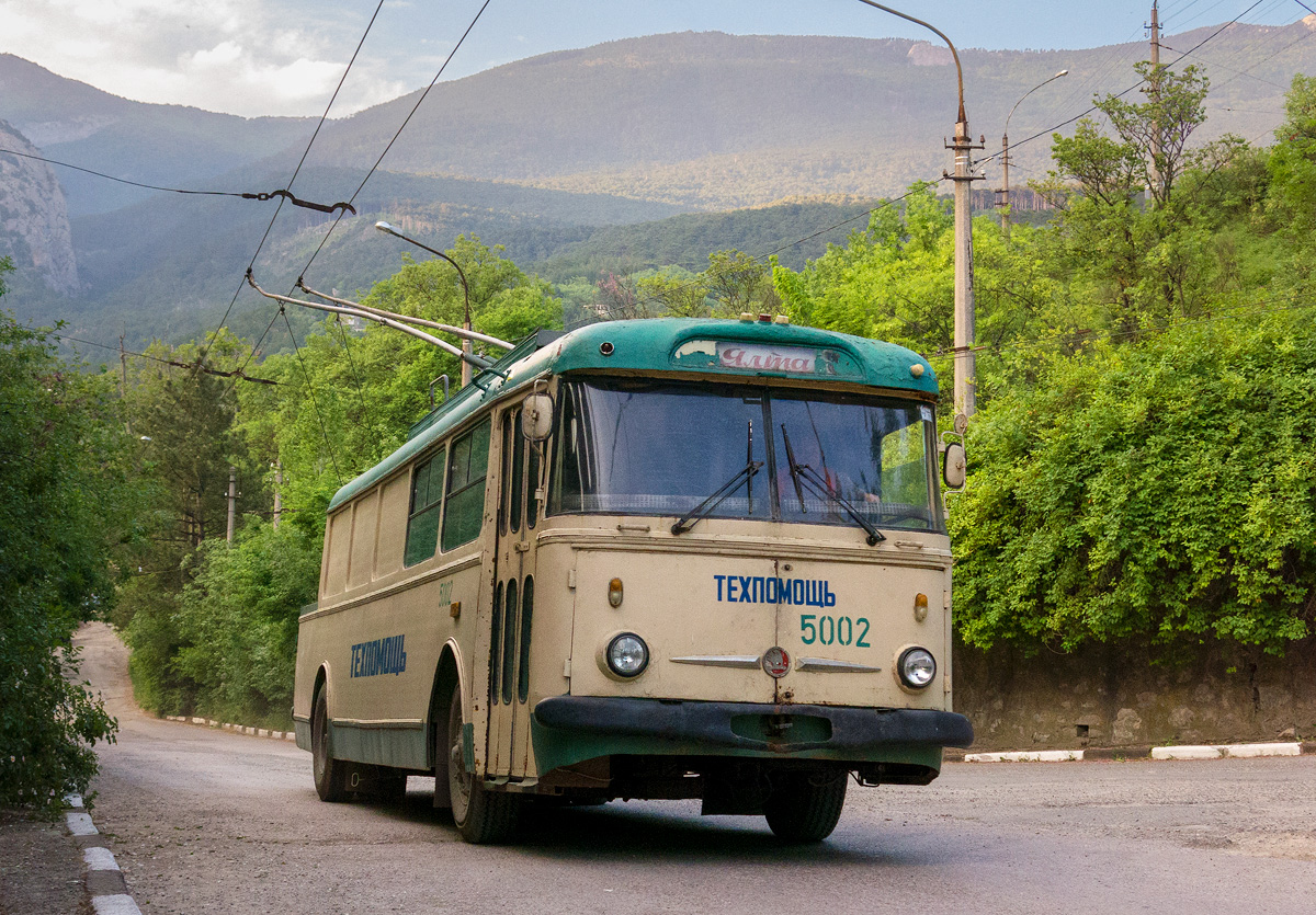Krimmi trollid (Simferopol - Alušta - Jalta), Škoda 9Tr10 № 5002
