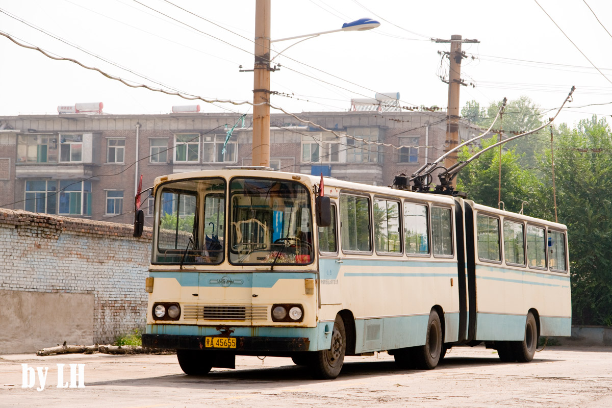 Тайюань, Beijing BD 562 № 晋A 45655; Тайюань — Троллейбусное депо Гуанди