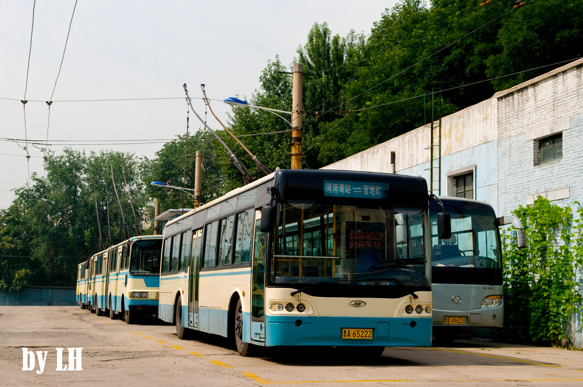 Тайюань, Dongfeng-Yangtse WGD66U № 晋A 65222; Тайюань — Троллейбусное депо Гуанди