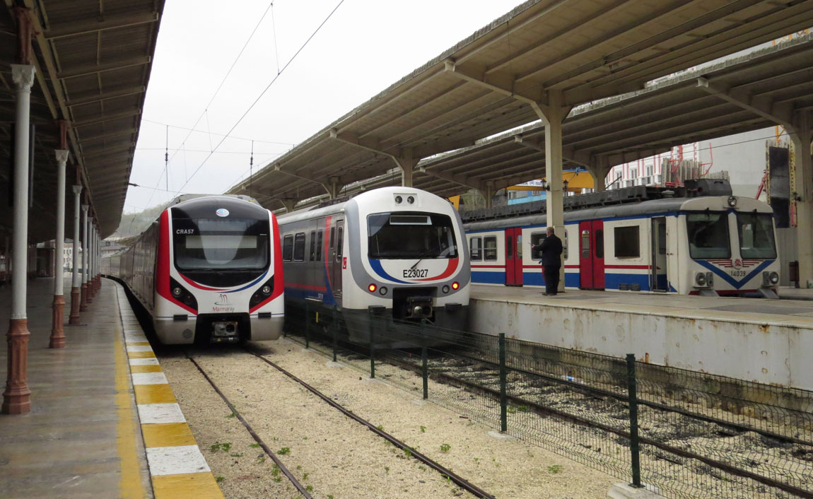 Стамбул — Городские электропоезда — линия B1 (бывшая) — Европа