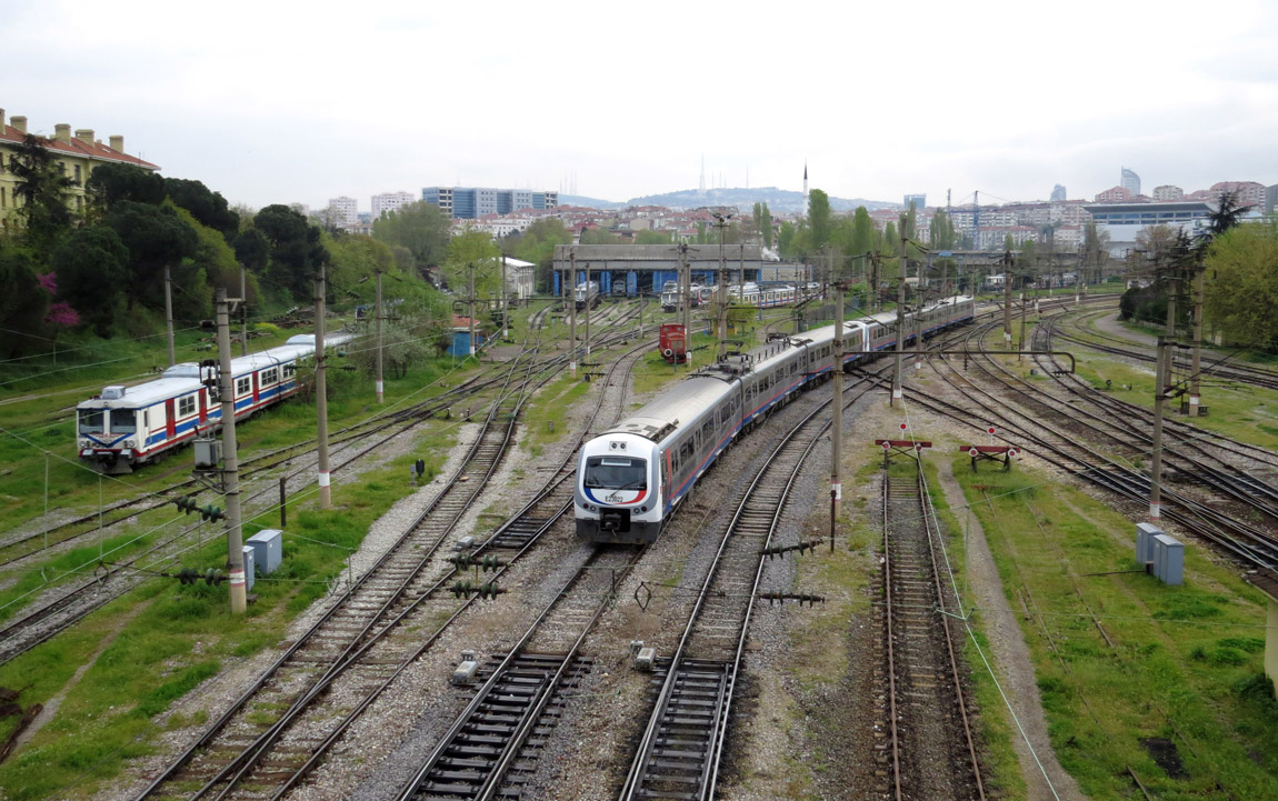 Стамбул — Городские электропоезда — линия B2 (бывшая) — Азия