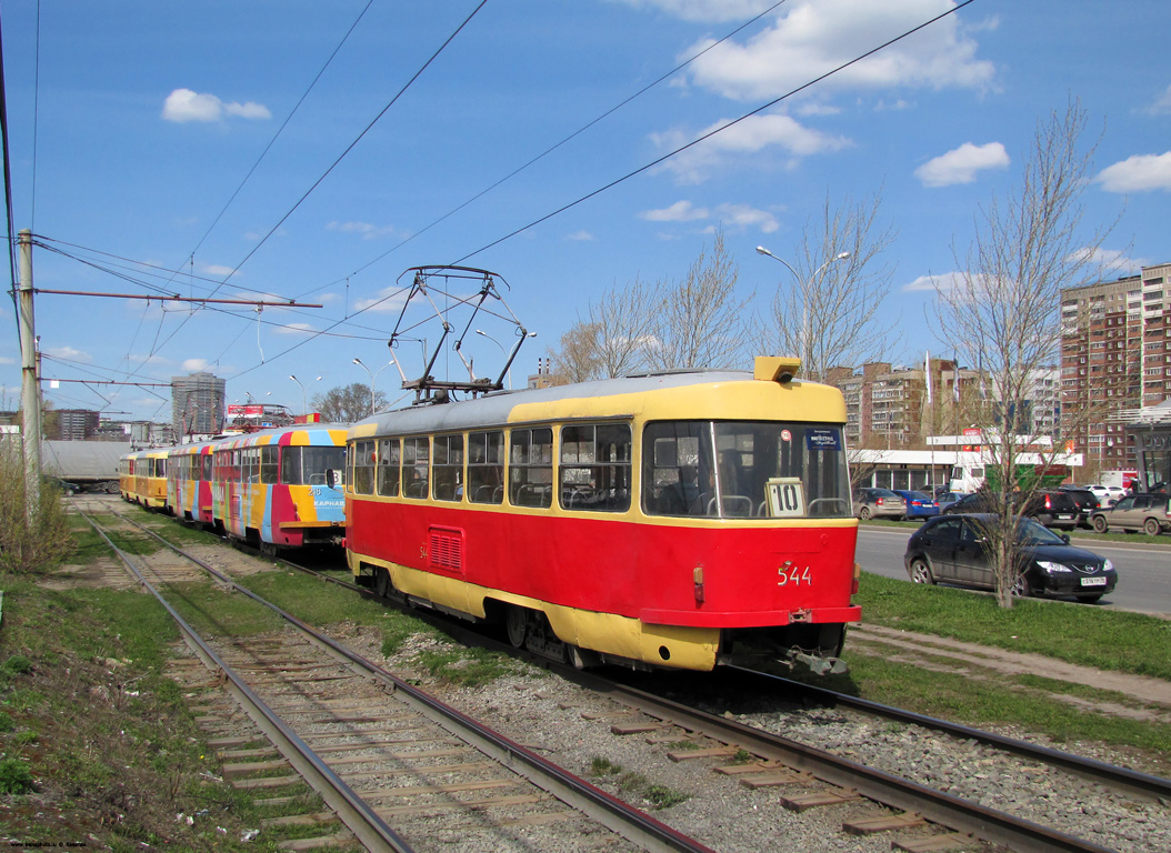 Jekaterinburg, Tatra T3SU № 544