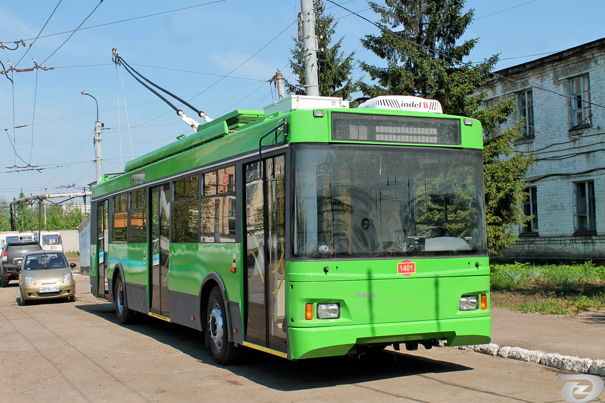 Kazaň, Trolza-5275.03 “Optima” č. 1401; Kazaň — New trolleybuses