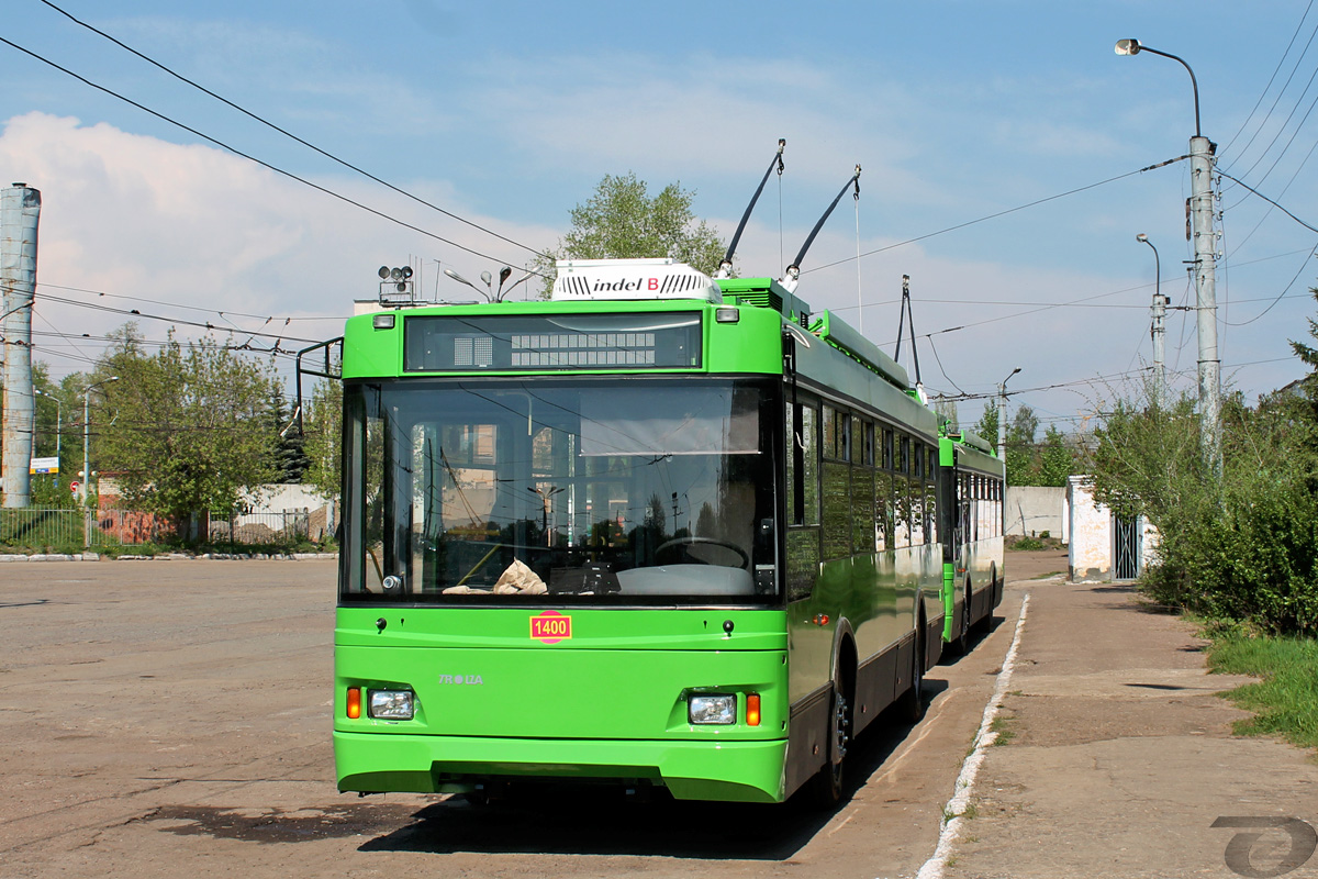 Казань, Тролза-5275.03 «Оптима» № 1400; Казань — Новые троллейбусы