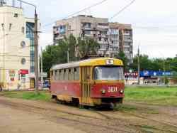 Харьков, Tatra T3SU (двухдверная) № 3071