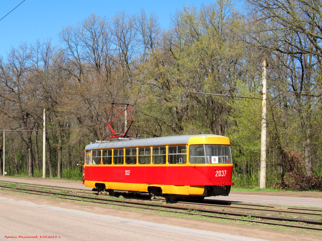 Уфа, Tatra T3D № 2037