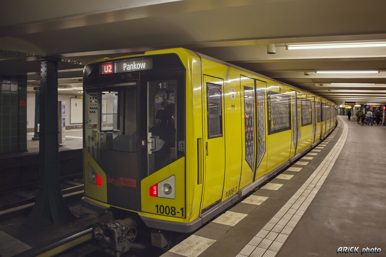Берлин, BVG HK 06 № 1008; Берлин — U-Bahn — линия U2