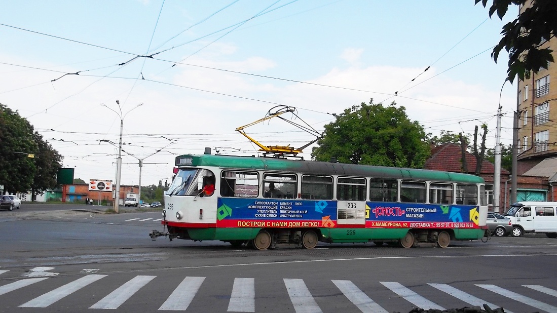 Vladikavkaz, Tatra T4DM # 236