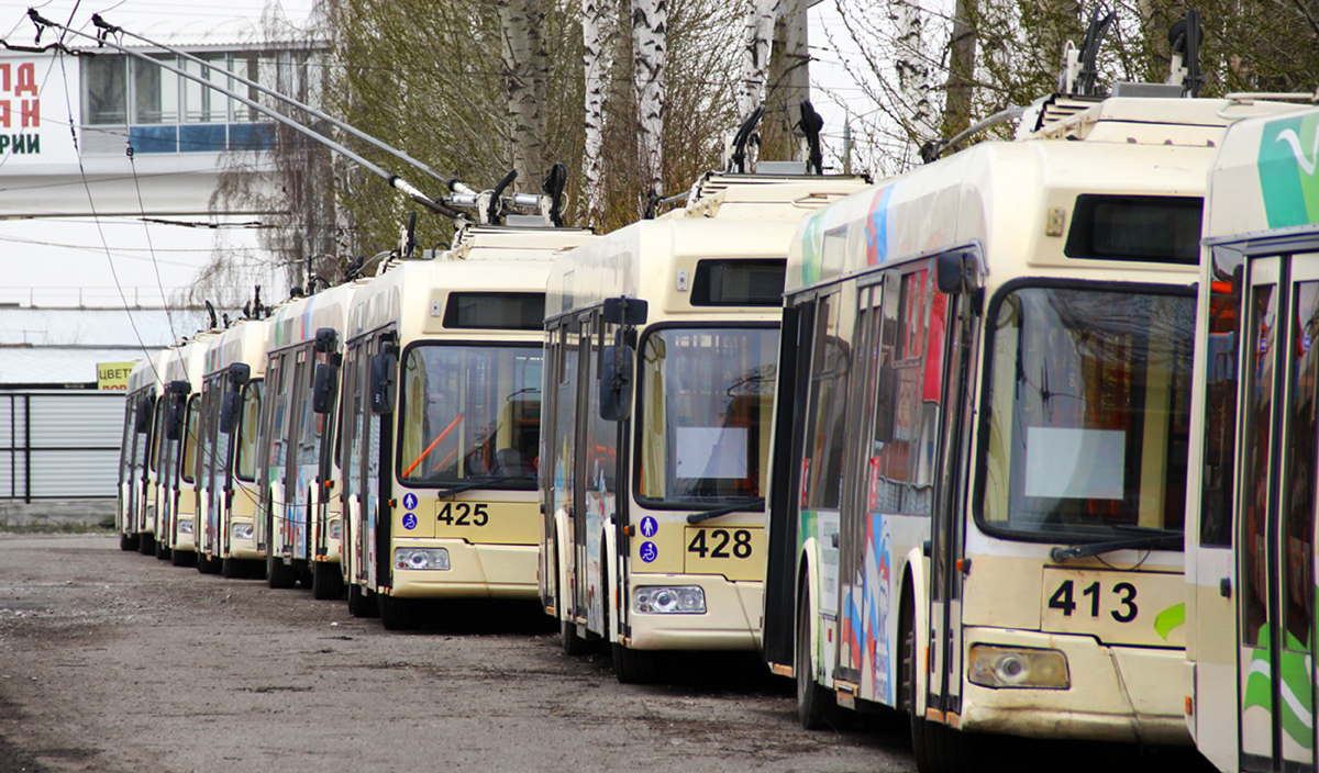 Tomszk — Trolleybus Depot