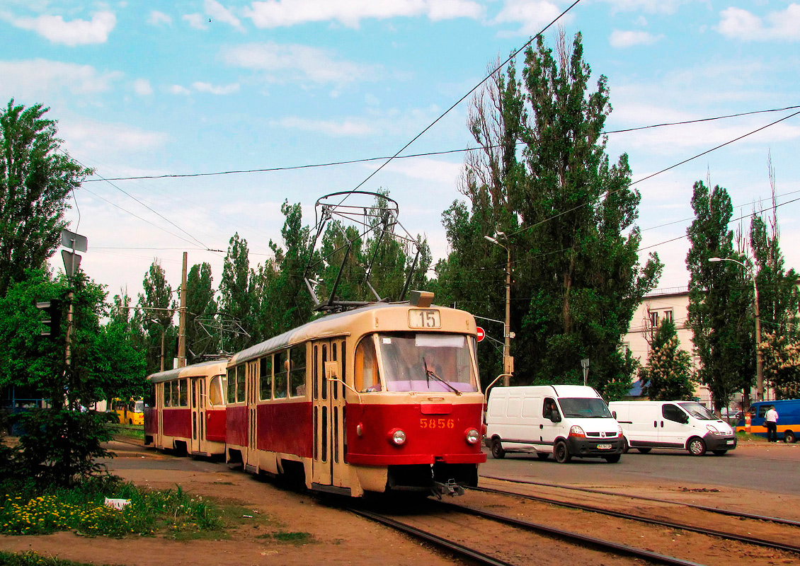 Киев, Tatra T3SU № 5856