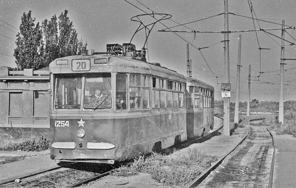 Odesa, KTM-2 # 1254; Odesa — Tramway Lines: Khadzhybeyska Doroha