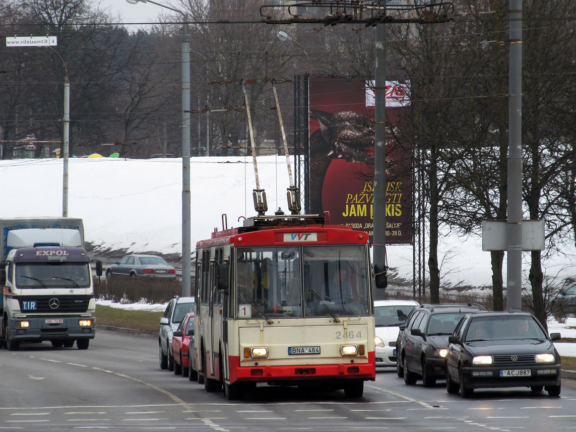 Вильнюс, Škoda 14Tr02/6 № 2464