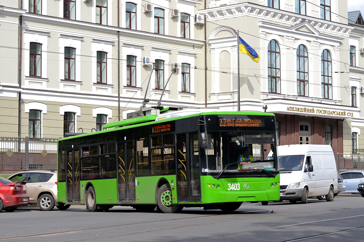 Харьков, ЛАЗ E183A1 № 3403