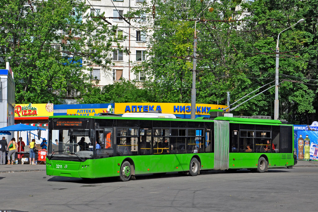 Харьков, ЛАЗ E301D1 № 3211