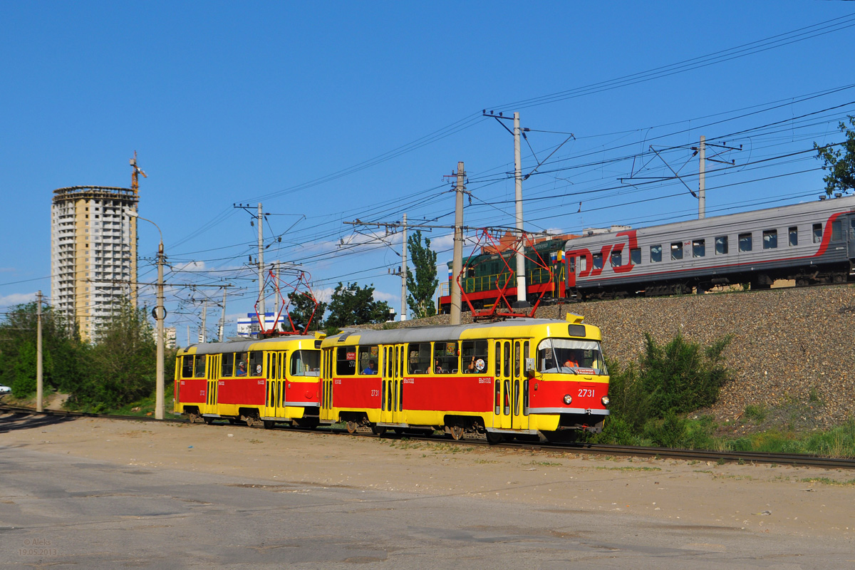 Volgograd, Tatra T3SU N°. 2731; Volgograd, Tatra T3SU N°. 2732