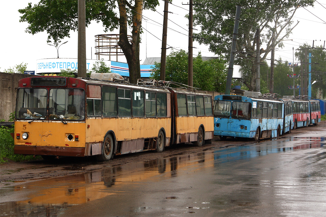 Тверь троллейбусный парк
