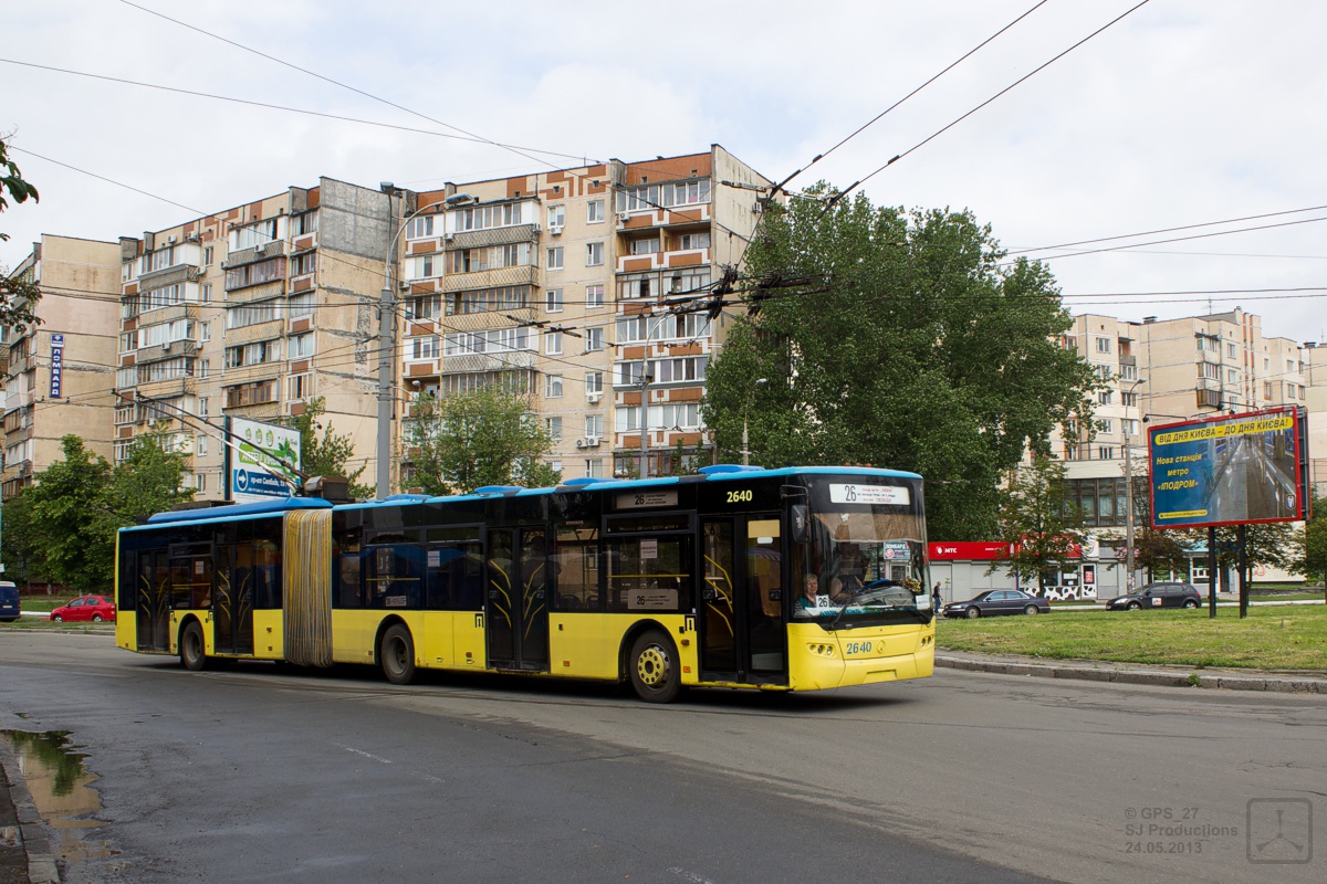 Киев, ЛАЗ E301D1 № 2640