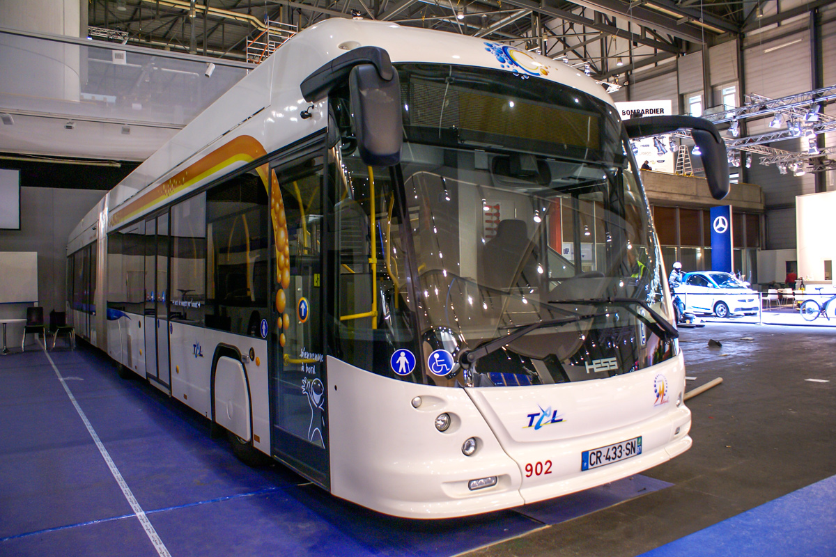 Limoges, Hess SwissTrolley 4 (BGT-N2D) č. 902; Geneva — UITP Geneva 2013