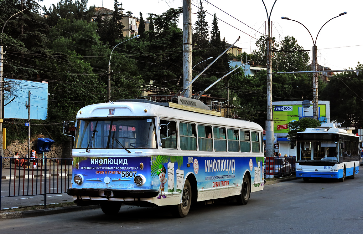 Krymský trolejbus, Škoda 9Tr24 č. 5607