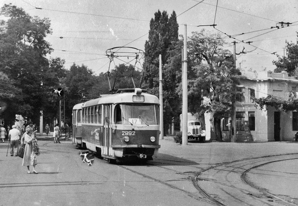 Одесса, Tatra T3SU (двухдверная) № 2992