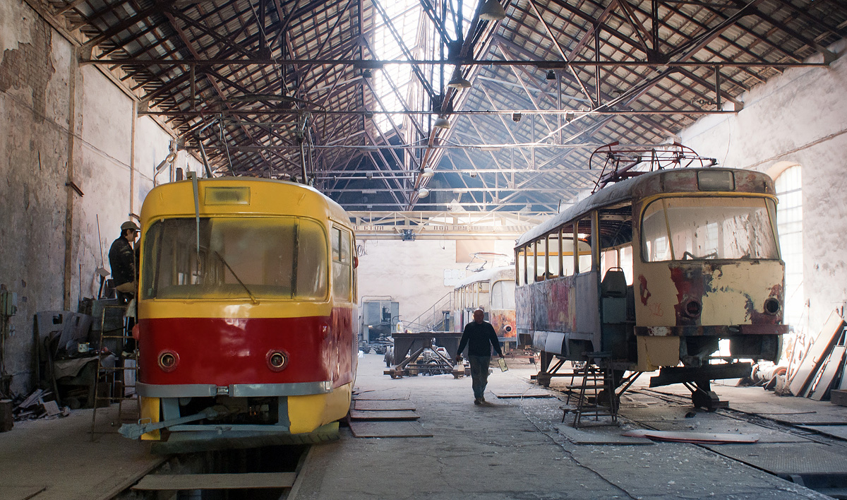 Odesa, Tatra T3SU № 3256; Odesa, Tatra T3SU (2-door) № 3226