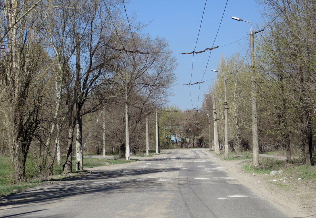 Алчевск — Троллейбусная сеть и инфраструктура