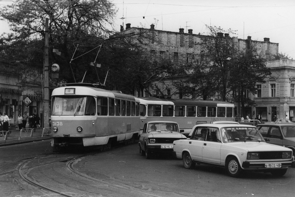 Одесса, Tatra T3SU (двухдверная) № 3138