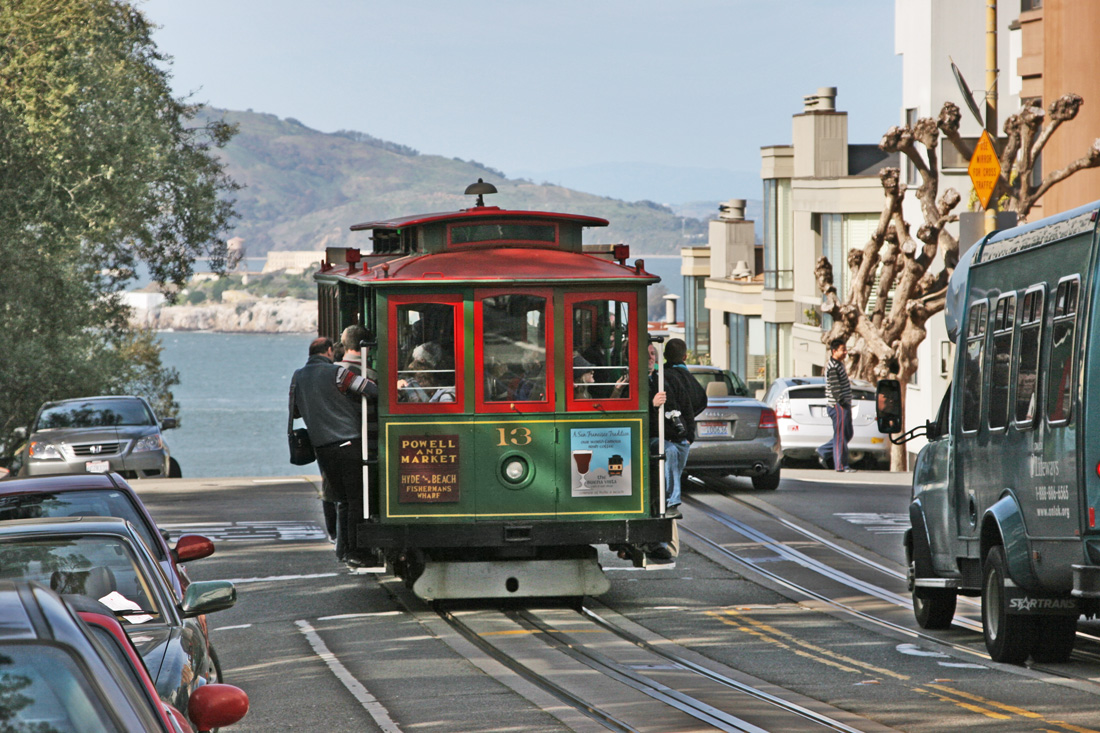 Сан-Франциско, область залива, Muni cable car № 13